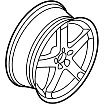 Volvo V50 Alloy Wheels - 31202246