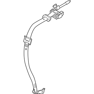 Volvo C70 Seat Belt - 31351444