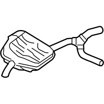 Volvo XC70 Muffler - 31338368