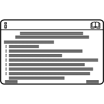 Volvo 31252415 Caution Label Volvo 31252415 Caution Label