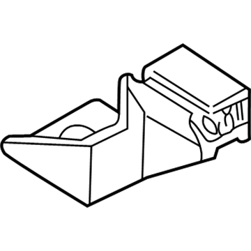 Volvo 30815394 Fog Lamp Support, Driver Side Volvo 30815394 Fog Lamp Support, Driver Side