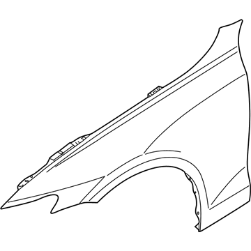 2019 Volvo V60 Fender - 31468170