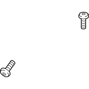 Volvo Headlight Screws - 30640947