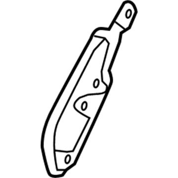 Volvo 31446796 Side Support, Passenger Side