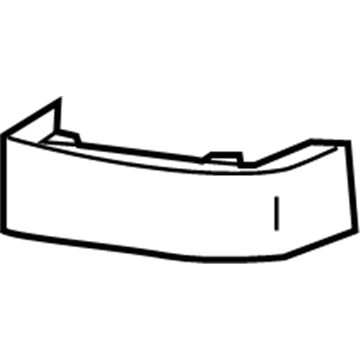 Volvo 39979839 Filler, Driver Side Volvo 39979839 Filler, Driver Side