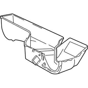 Volvo 9166772 A/C & Heater Case, Plastic