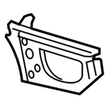 Volvo 30870717 Reinforcement Bracket, Passenger Side