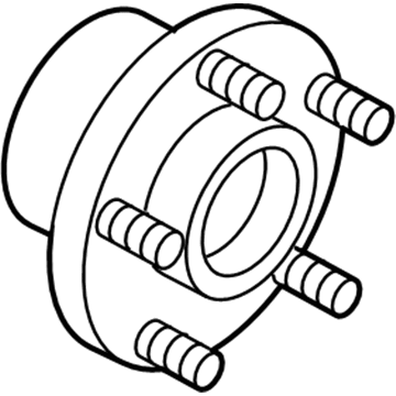 Volvo S40 Wheel Hub - 31340604