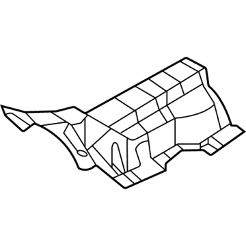 Volvo V60 Exhaust Heat Shield - 31469575