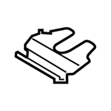 Volvo 39808073 Sill Molding Cover, Charcoal