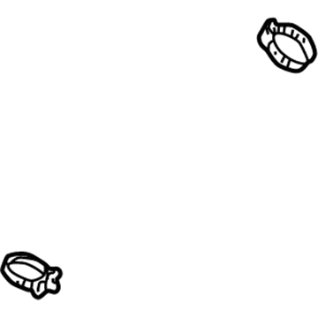 Volvo XC40 Recharge Fuel Hose Clamps - 988030