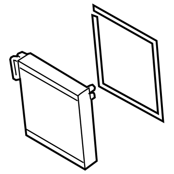 Volvo C40 Recharge A/C Evaporator Core - 32260273