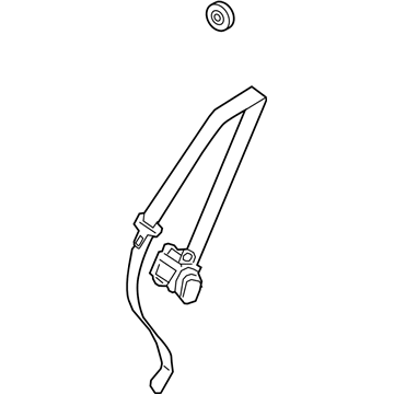 2016 Volvo XC90 Seat Belt - 31675100