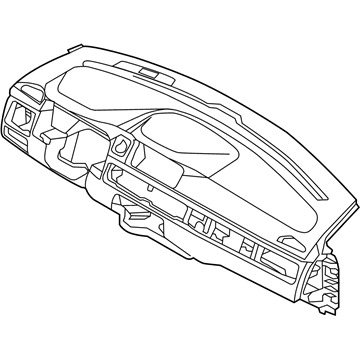 Volvo S80 Instrument Cluster - 31417835