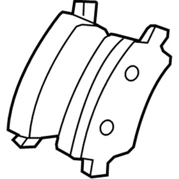 Volvo Brake Pad Set - 32373176
