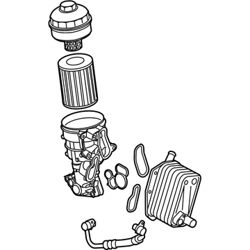 Volvo XC90 Oil Filter Housing - 30777914