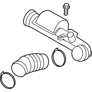 2019 Volvo XC40 Air Intake Hose - 32224384