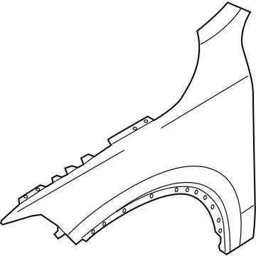 2019 Volvo V60 Fender - 31468171