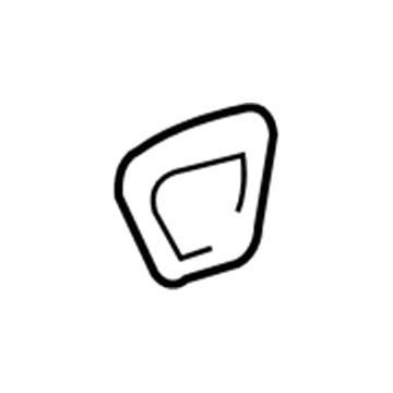 Volvo 30672819 Button Bezel, Driver Side