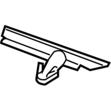 Volvo 8659867 Mount Bracket Retainer Clip, Passenger Side