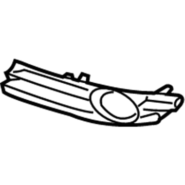 Volvo 30678049 Lamp Bezel, Driver Side