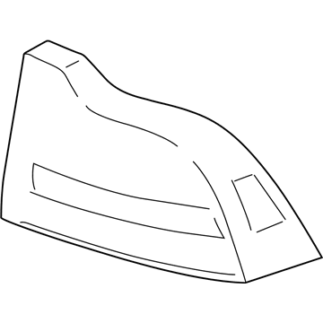 Volvo S60 Tail Light Lens - 30655369