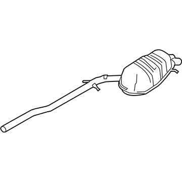 Volvo XC90 Muffler - 31255381