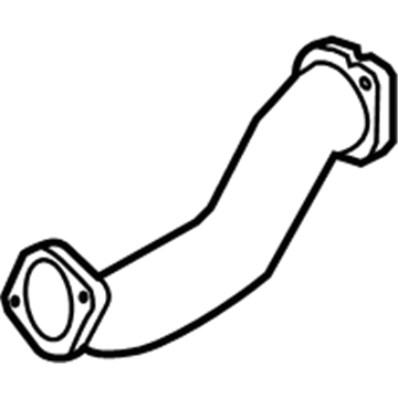 Volvo 30650690 Intermediate Pipe, Passenger Side