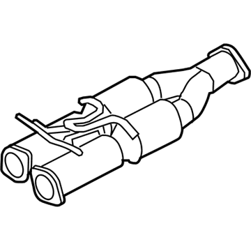 2008 Volvo XC90 Catalytic Converter - 36000060