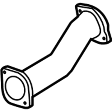 Volvo 30650691 Intermediate Pipe, Driver Side