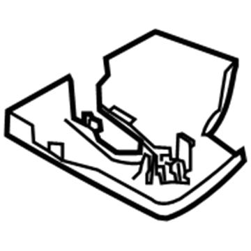 Volvo 30741191 Protector, Driver Side