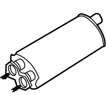 Volvo XC90 Muffler - 31355312