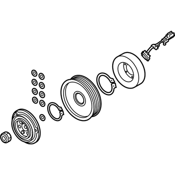 Volvo A/C Clutch - 31332010