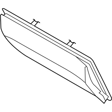 Volvo 39893005 Glove Box Door, Gray