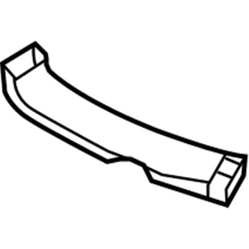 Volvo 31332067 Side Duct, Driver Side