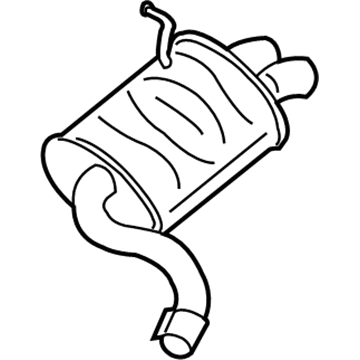 Volvo XC90 Muffler - 30733164