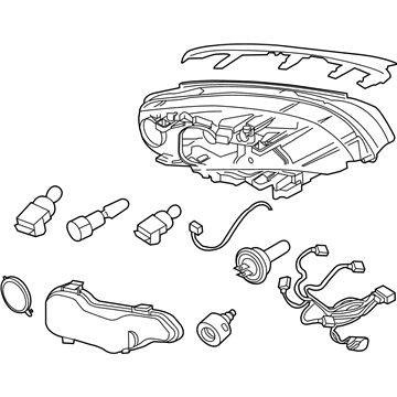 Volvo XC70 Daytime Running Lights - 31214323