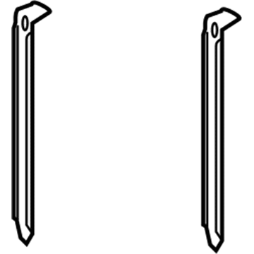 Volvo 30678340 Headlamp Assembly Retainer Clip