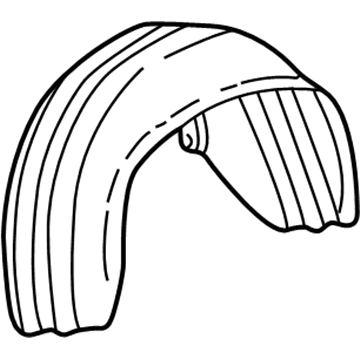 Volvo Fender Splash Shield - 9190635