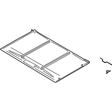 Volvo 39850620 Sunshade, Oak