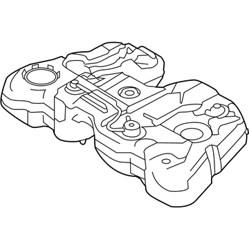 Volvo V60 Fuel Tank - 31372655