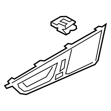 Volvo V60 Cross Country Door Moldings - 31490192