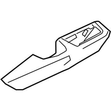 Volvo 32274582 Armrest, Charcoal, Driver Side Volvo 32274582 Armrest, Charcoal, Driver Side