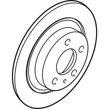 Volvo Brake Disc - 31471824