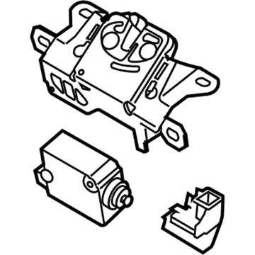 Volvo Trunk Lid Latch - 30784739