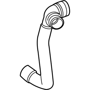 Volvo 30774513 Coolant Hose, Driver Side