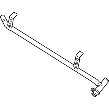 2009 Volvo XC70 Coolant Pipe - 31293052