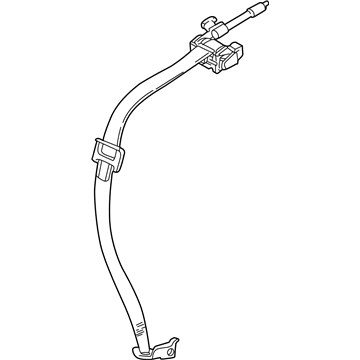 Volvo V70 Seat Belt - 6841678