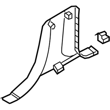 Volvo XC60 Pillar Panels - 31426885