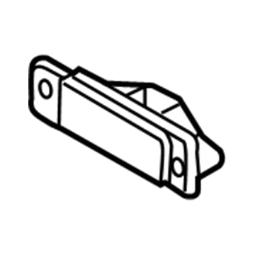 Volvo S80 Tailgate Handle - 30634364